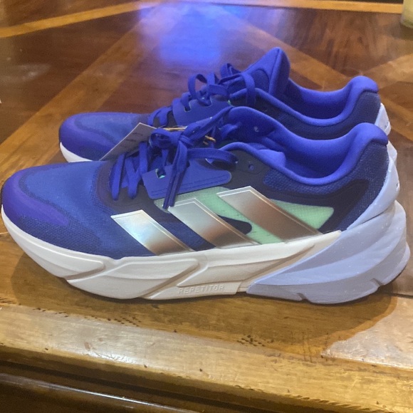 Adidas ADISTAR 2.0 Men's Sport Trainers Sneakers Running Shoes GV9121 Blue - Picture 3 of 11